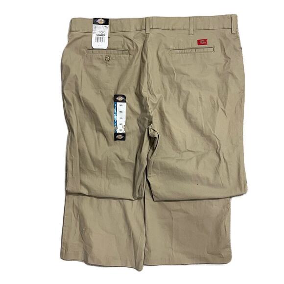 Dickie's Womens Plus Flex Relaxed Fit Pants Desert Sand 18WRG - Picture 2 of 4